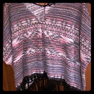 Aztec design sweater